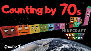 Download lagu Counting by 70s Song Numberblocks Minecraft | Skip Counting by 70 | Math Songs for Kids mp3