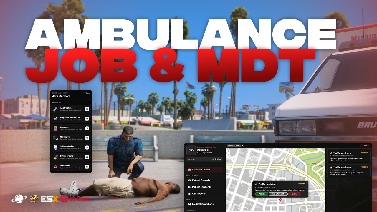 OP | Ambulance Job & MDT Script