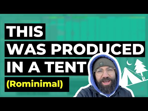 Experiment: I started a Rominimal/Micro house track in my tent - here’s the result & process of it