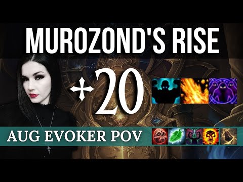 Augvoker Gameplay: +20 Dawn of the Infinite Rise, Fortified Volcanic Spiteful (3 pugs) M+ S3