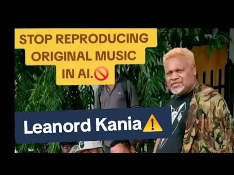 Leanord Kania Speaks Out Against AI Music Reproduction.📌🇵🇬🎵