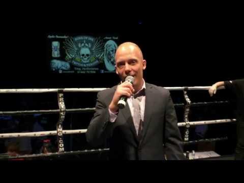 Prizefighter entrance Mark Greenacre