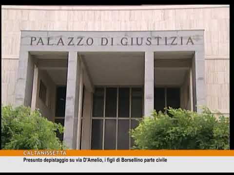 Presunto depistaggio su via D'Amelio, i figli di Borsellino parte civile [TgMed 20/09/18]