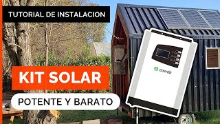 ENERGÍA GRATIS! 🌞 Kit Solar Potente y Económico (ideal para casa de campo) Inversor Cargador ENERTIK