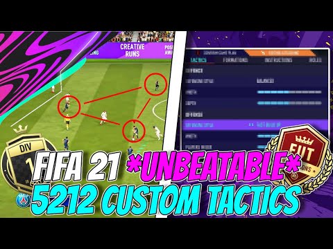 WHY 5212 *POST PATCH* IS THE MOST META FORMATION TO GIVE YOU WINS! (TACTICS) - FIFA 21 ULTIMATE TEAM
