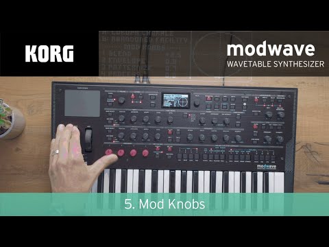 KORG modwave Master Class - Folge 5: Mod Knobs