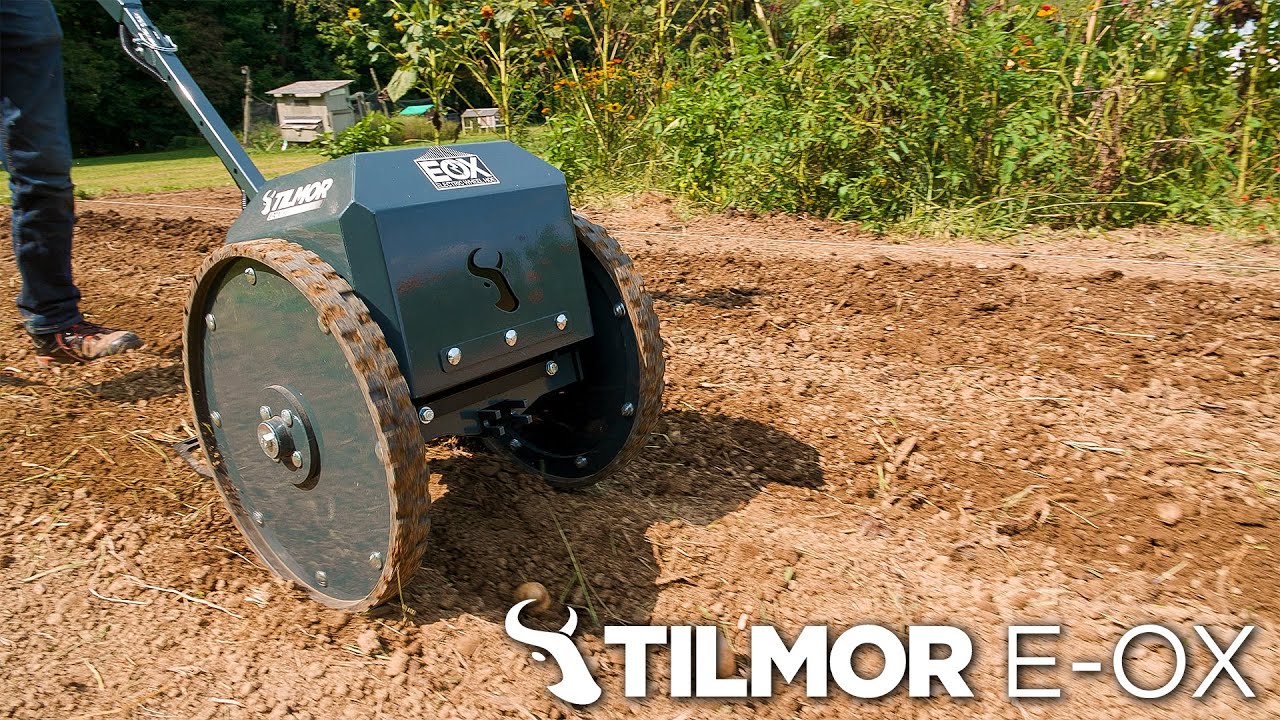 Introducing The Tilmor E-Ox - Electric Wheel Hoe