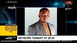 COMING UP on Network tonight with Siphumelele Zondi@20:30
