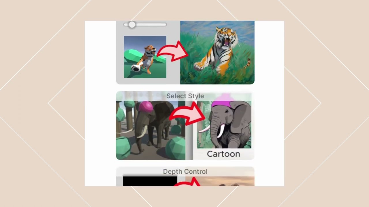 BLIMEY: Create a 3D scene and use AI to render. #blimey #startup_summary #ai #customize @Blimeywow