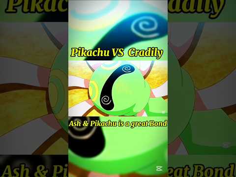 Pikachu Vs. Cradily Pokemon World coronation Battle #shortsfeed #ytshots #subscribe