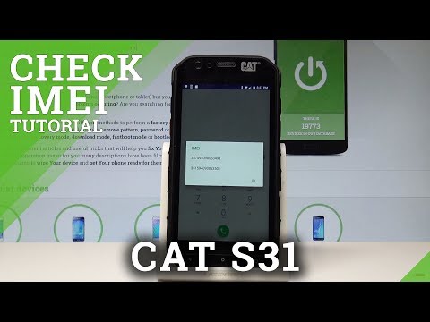 How to Check IMEI and Serial Number in CAT S31 |HardReset.info