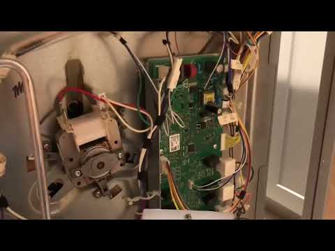 Installing a new igniter in a Bosch 800 series oven