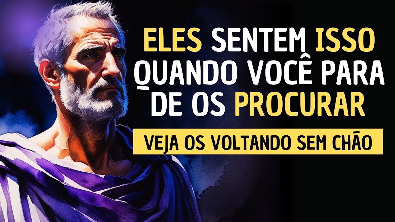 9 SEGREDOS que fazem ESSA PESSOA sentir sua falta | Estoicismo