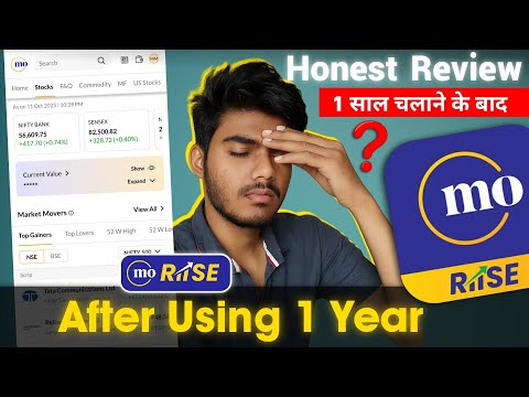 Motilal Oswal MO Riise App – My Full Experience & Honest Opinion |