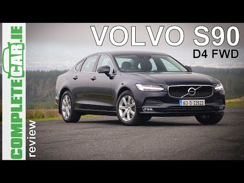 Volvo S90 D4 saloon new car review by CompleteCar.ie