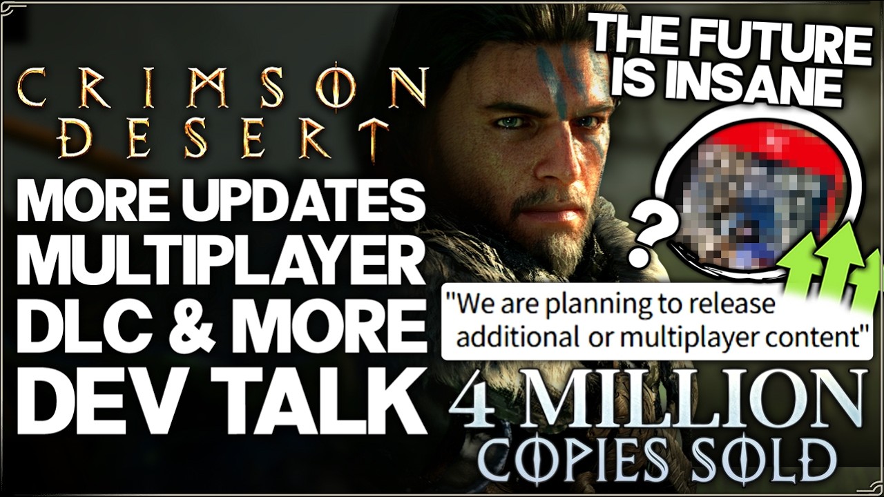 Crimson Desert - More BIG Updates Coming, DLC/Expansions, Multiplayer, Modding & More - Dev Talk!