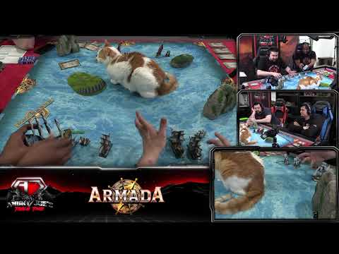 Behind the Scenes - AJ's Tabletime - Armada [Naval Battles] SETUP