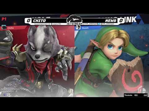 Quarantainment 33 Losers R5 - Chito (Wolf) Vs. Newb (Young Link) Smash Ultimate - SSBU