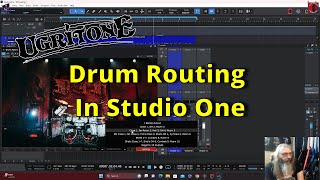 Ugritone Drums Rounting Options And How To Set Them Up In Studio One