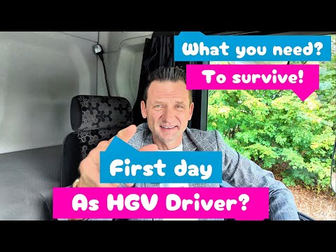 First Day as an HGV Driver? Survival Guide You NEED 🚛