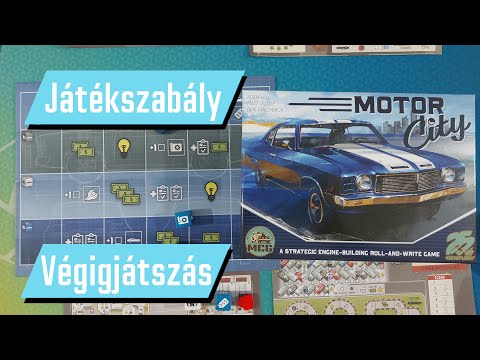 Motor City | Végigjátszás | Játékszabály - PumiGame