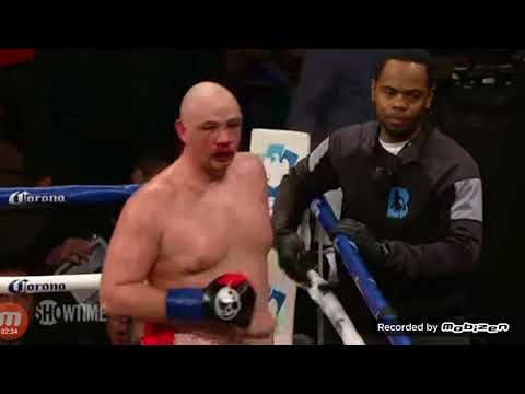 Kownacki vs Kiladze 20.01.2017 last round TKO