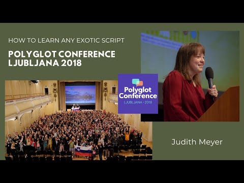Judith Meyer - How to Learn Any Exotic Script
