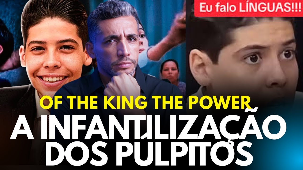 FALTA CORAGEM PRA FALAR DOS MESTRES DO "PROFETA MIGUEL". NÃO TEM MAIS BÍBLIA. Of the king the power