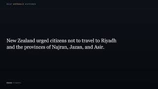 Houthi claimed responsibility for attacks on Riyadh airport