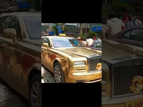 Gold rolls Royce In india 🇮🇳 #rollsroyce #shorts