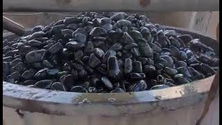 Black Pebble stone