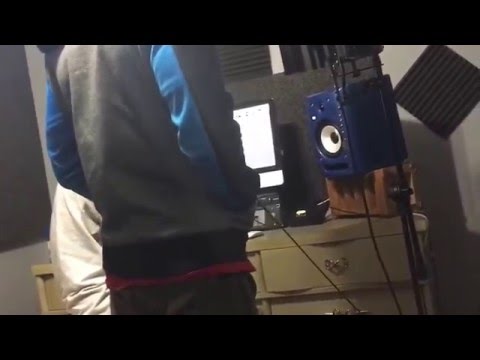 Trizzy Gang in the studio w/ Mike Sic'Made "4-23-16"