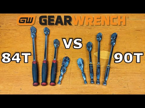 Gearwrench 84T vs 90T Ratchet Comparison
