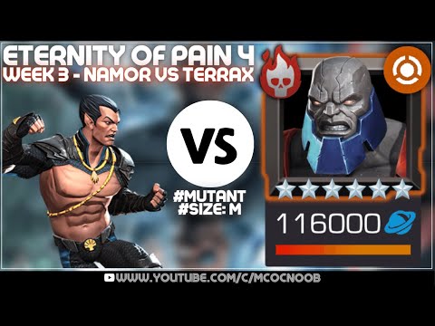 Namor Cheeses Terrax!! Eternity of Pain - EOP Week 3 - #Mutant #Size: M #Medium