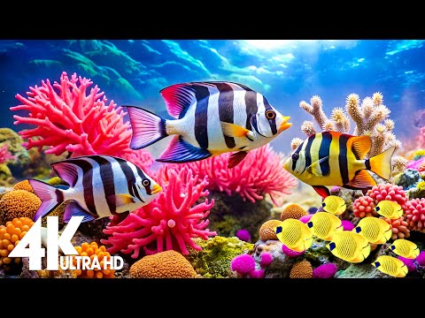 [NEW] 11H Stunning 4K Underwater Wonders - Relaxing Music | Coral Reefs,Fish,and Diverse Marine Life