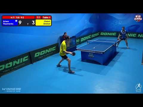 02:00 Artem Tkachenko 3-1 Oleksii Shelest West 5 WIN CUP 03.11.2022 | TABLE TENNIS WINCUP