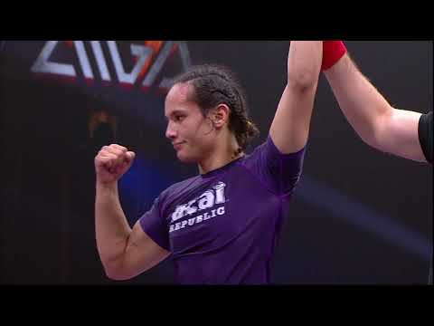 - 65 kg Dominic Mejia Acai republic vs Aliev Nurbolat Kyrgyzstan National Team