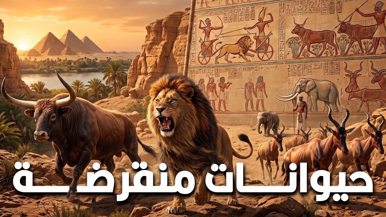 حيوانات منقرضة عاشت في مصر القديمة