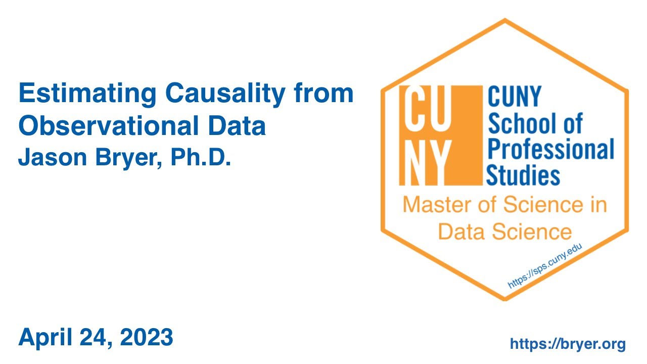 Recording of talk given for CUNY MSDS on April 24, 2023.