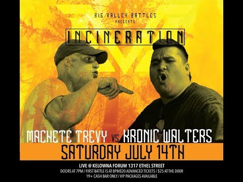 Machete Trevy vs Kronic Walters