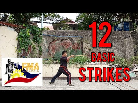 12 BASIC STRIKES | Arnis