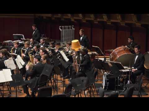UMich Symphony Band - William Albright - Heater: Saga for Alto Saxophone and Band (1977)