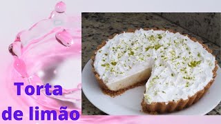 Sobremesa TOP!!!!! Torta de limão com cobertura de merengue!!!! Fácil e deliciosa!!!!
