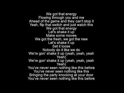Shake It Up - Unsecret (FEAT Saint Middleton & Plappert) Lyrics