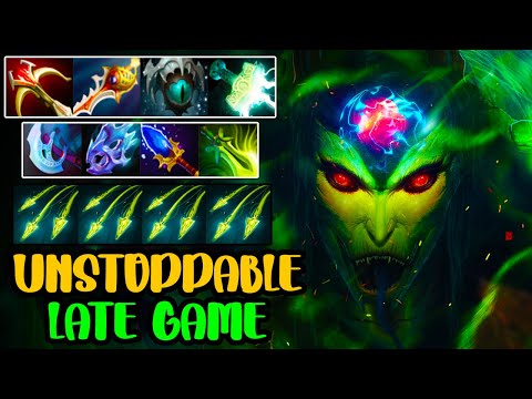 UNSTOPPABLE LATE GAME - INTENSE CARRY MEDUSA - FULL TEAM FIGHT - DOTA 2 GAMEPLAY