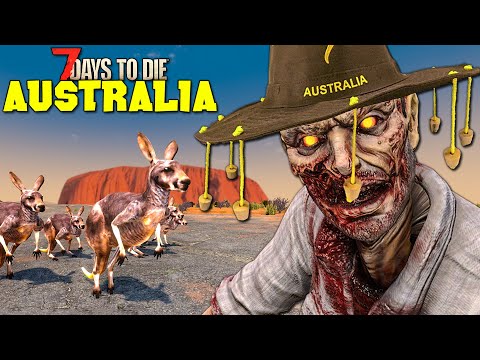 7 Days to Die in the AUSTRALIAN OUTBACK! (Day One)