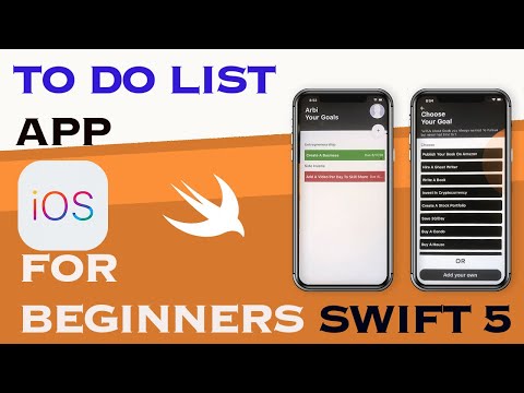 How to Do A To Do List App In Swift 5 For Beginners 2020