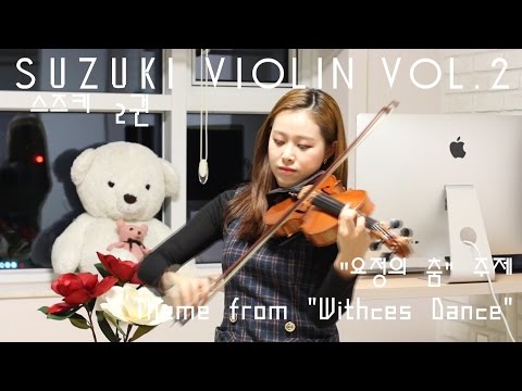 [suzuki violin book.2]Theme from "Witches Dance"(요정의춤주제)