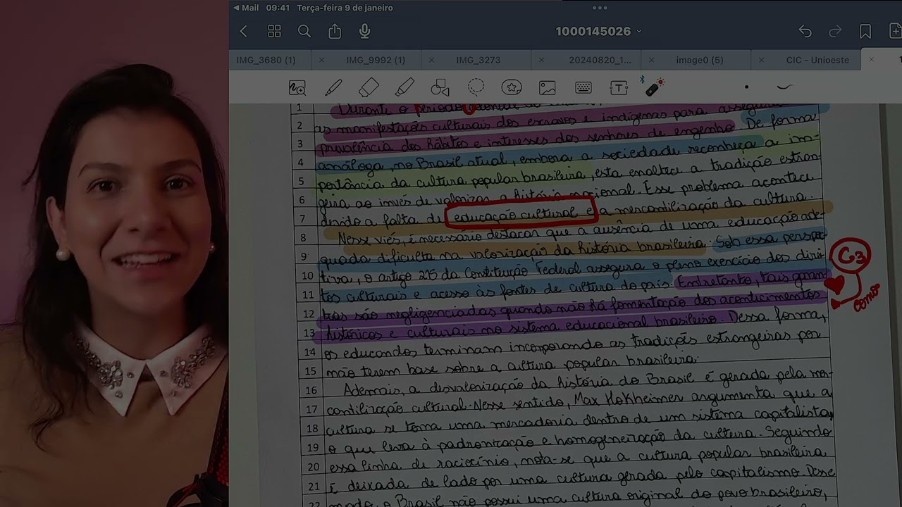 Redação ENEM - Patrimônio histórico - cultural.