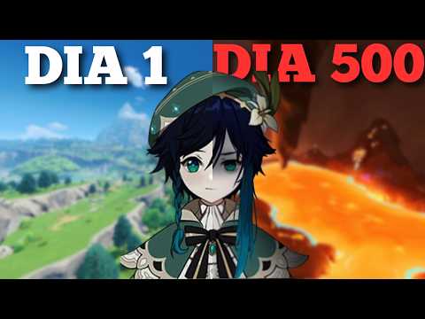 Eu Passei 500 DIAS JOGANDO GENSHIN IMPACT (foi bom?)